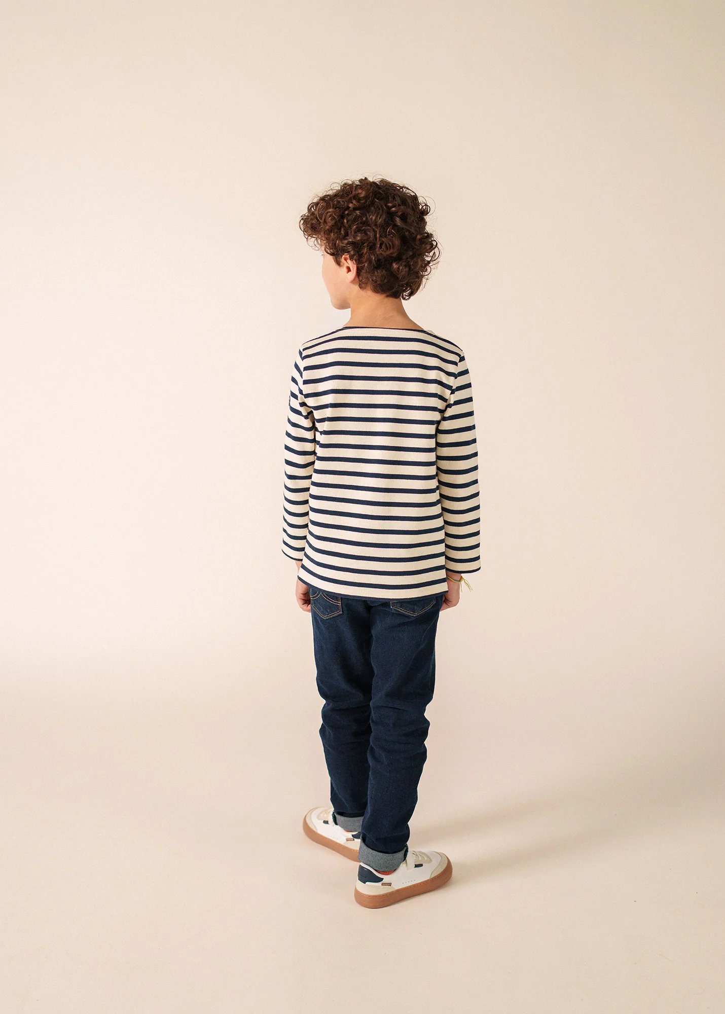 Marinière Méridien enfant (ECRU/MARINE) - Image 2
