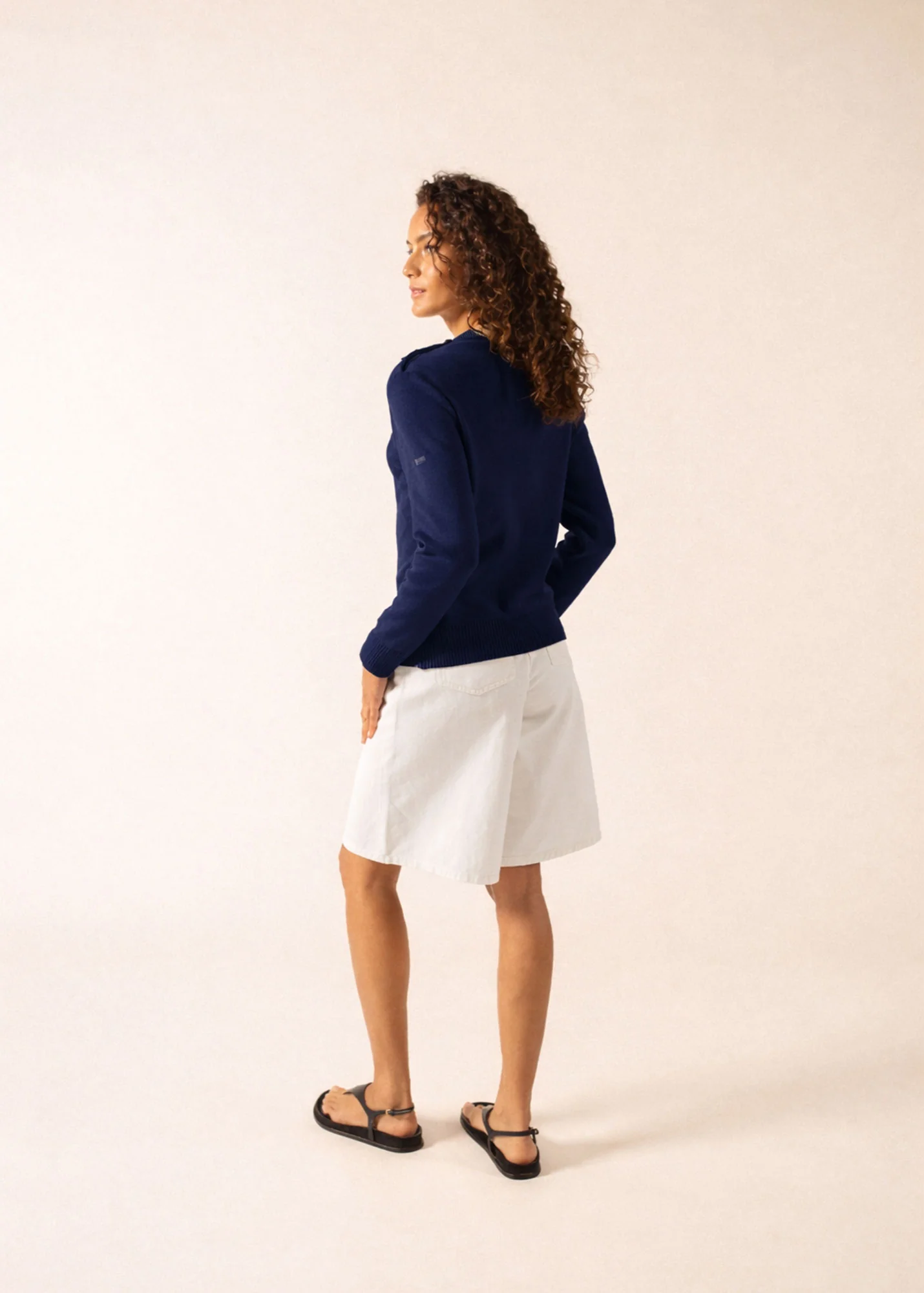 Pull Cancale Coton (MARINE) - Image 2