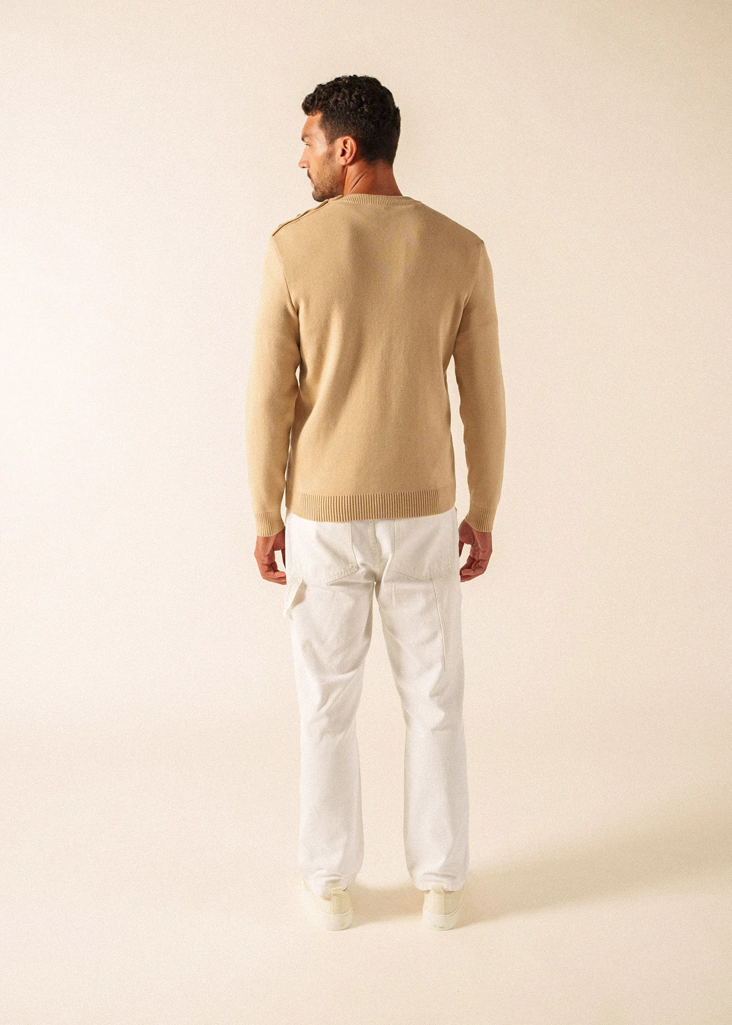 Pull marin Cancale coton (TOILE) - Image 2