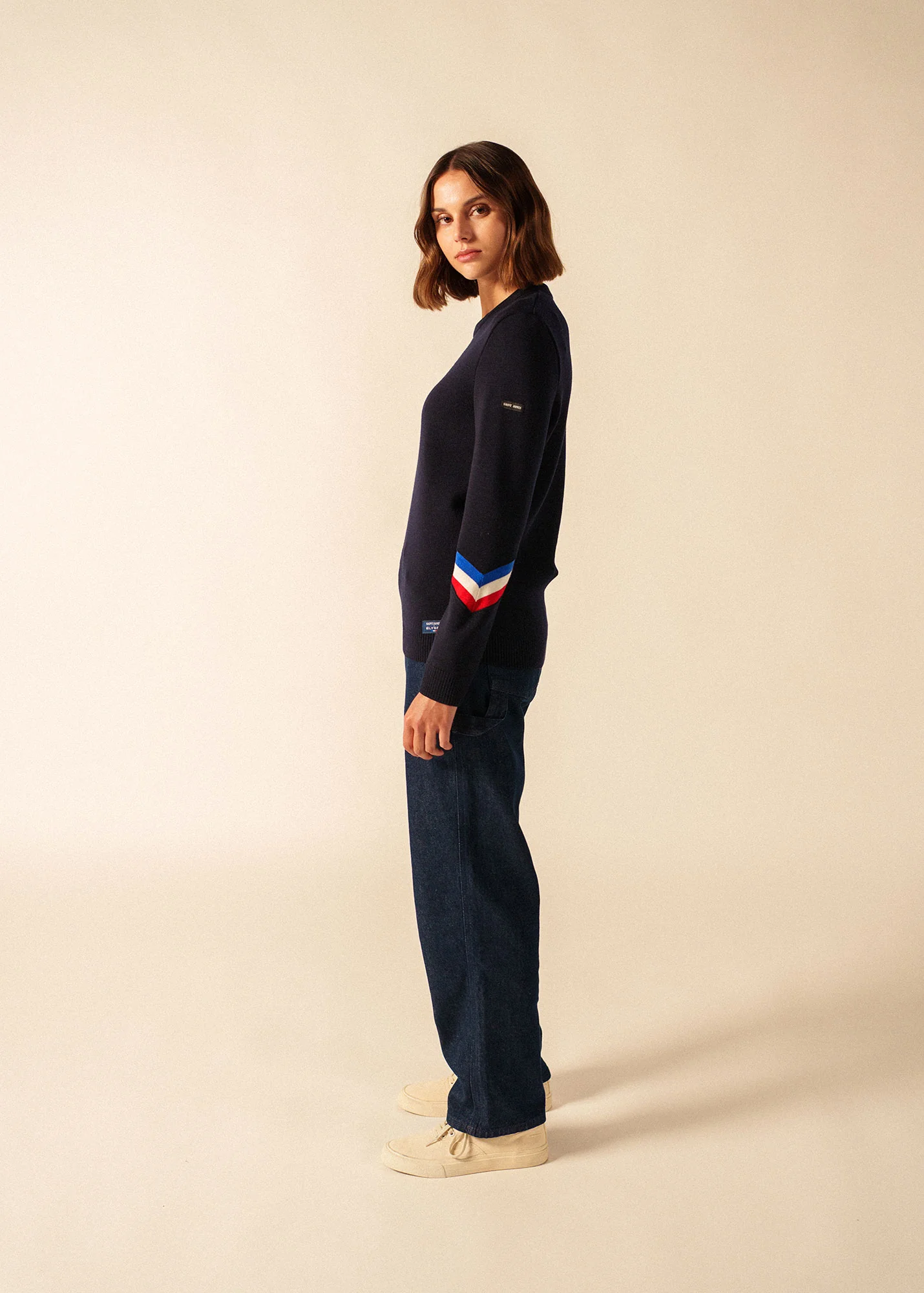 Pull Mondiovision x l'Elysée (NAVY/MULTICO)