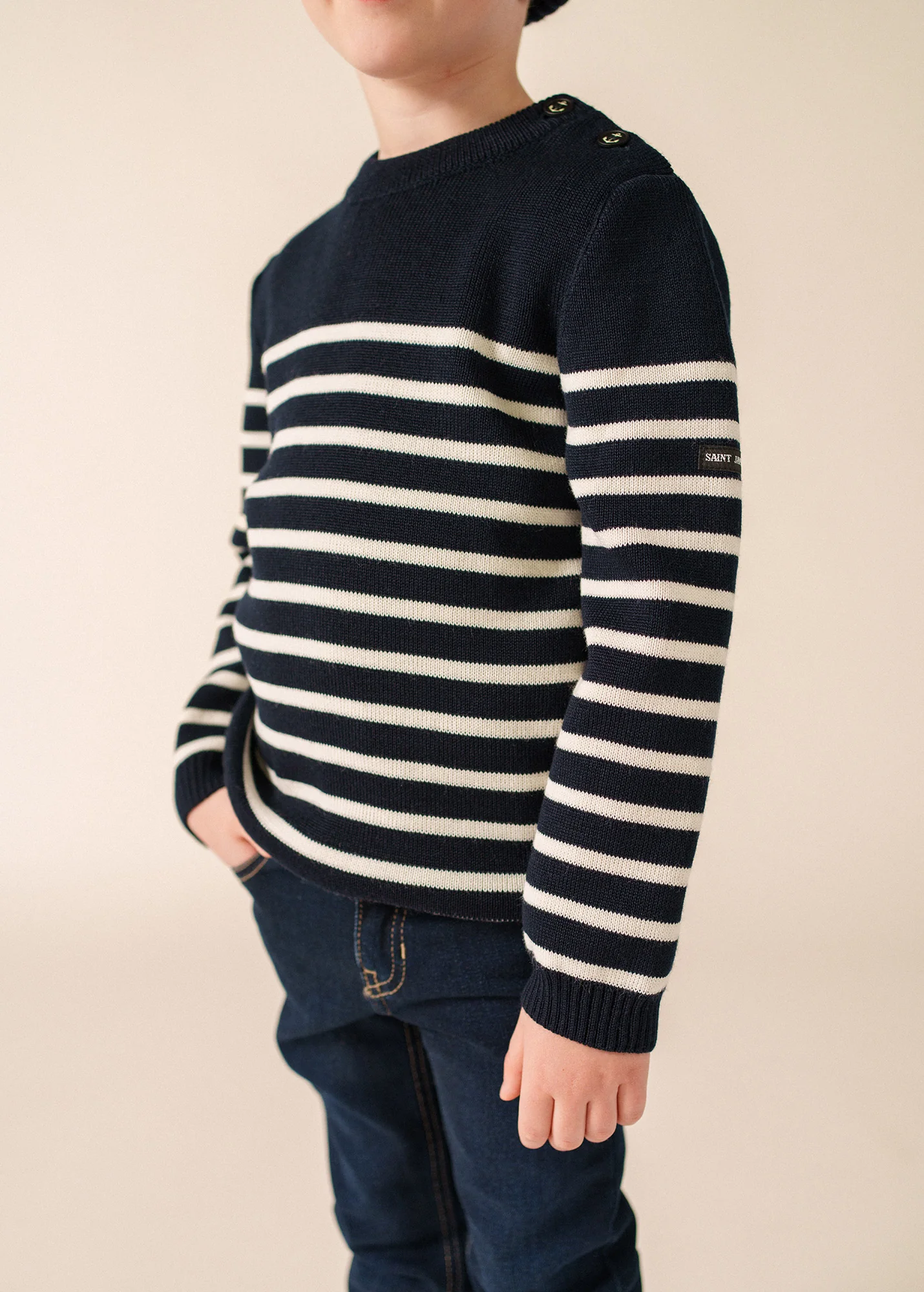 Pull Moussaillon (NAVY/ECUME) - Image 2