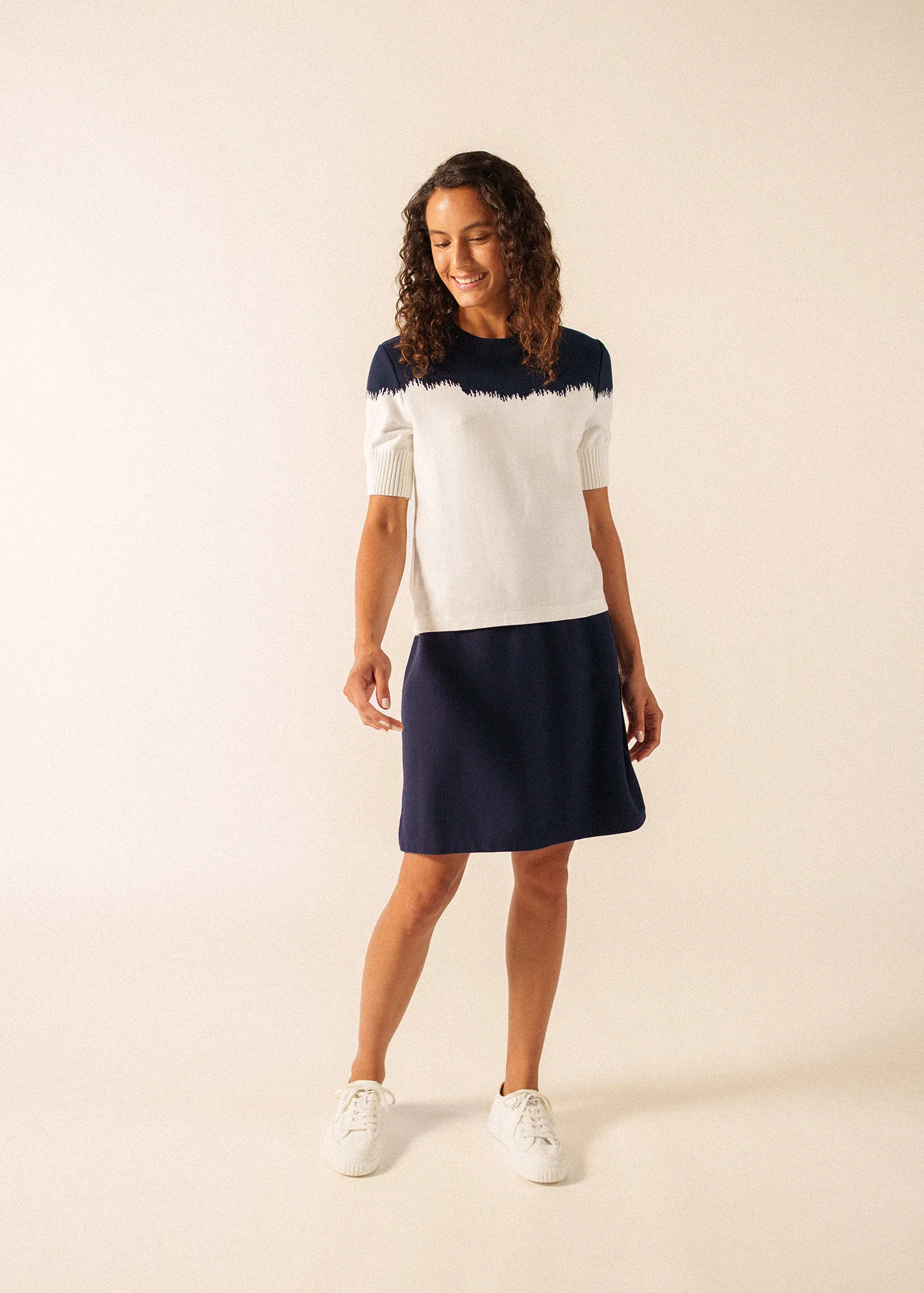Pull Nicosie x Isabelle Ballu (ECUME/MARINE)