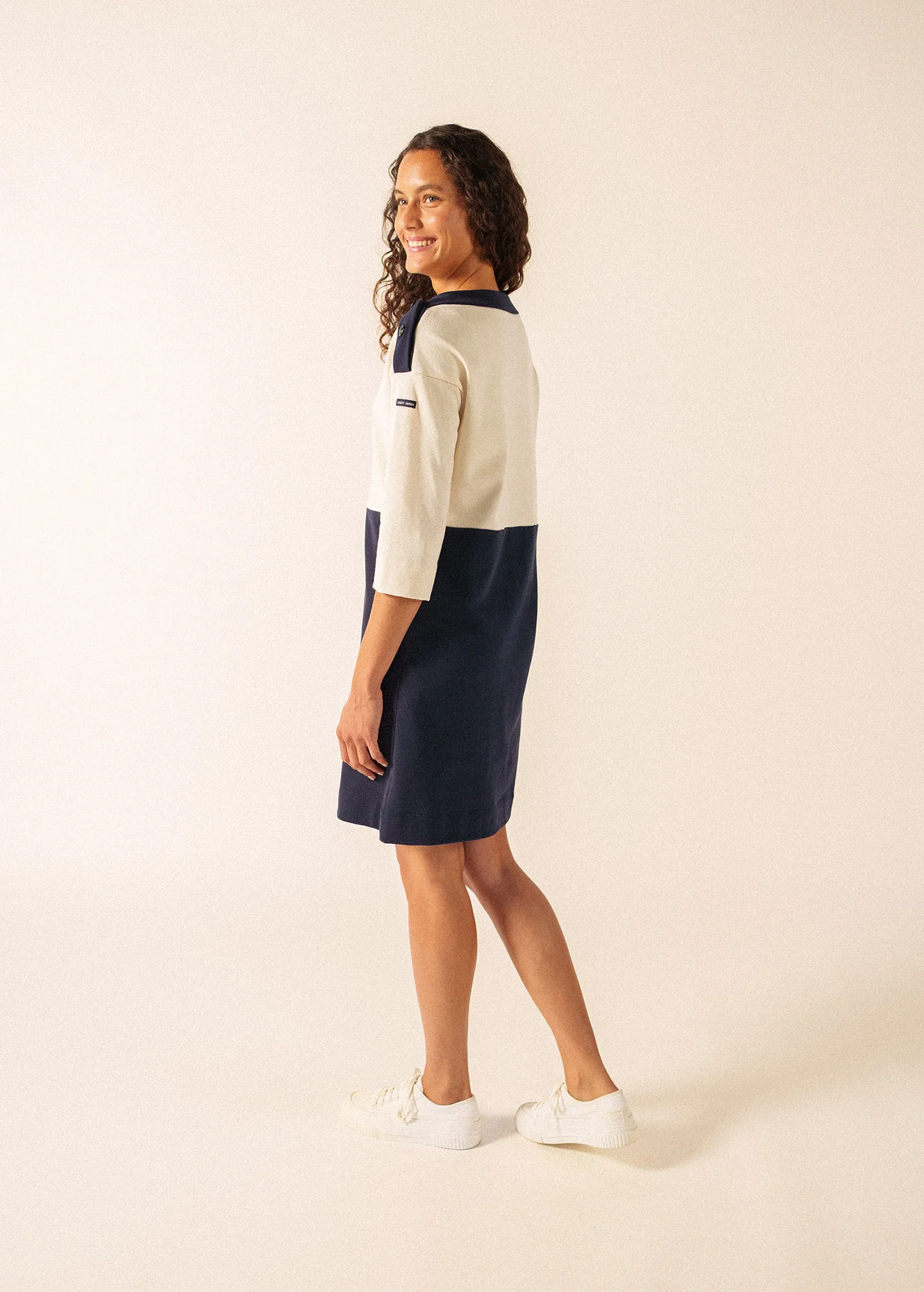 Robe Dali x Isabelle Ballu (NAVY/ECRU) - Image 2