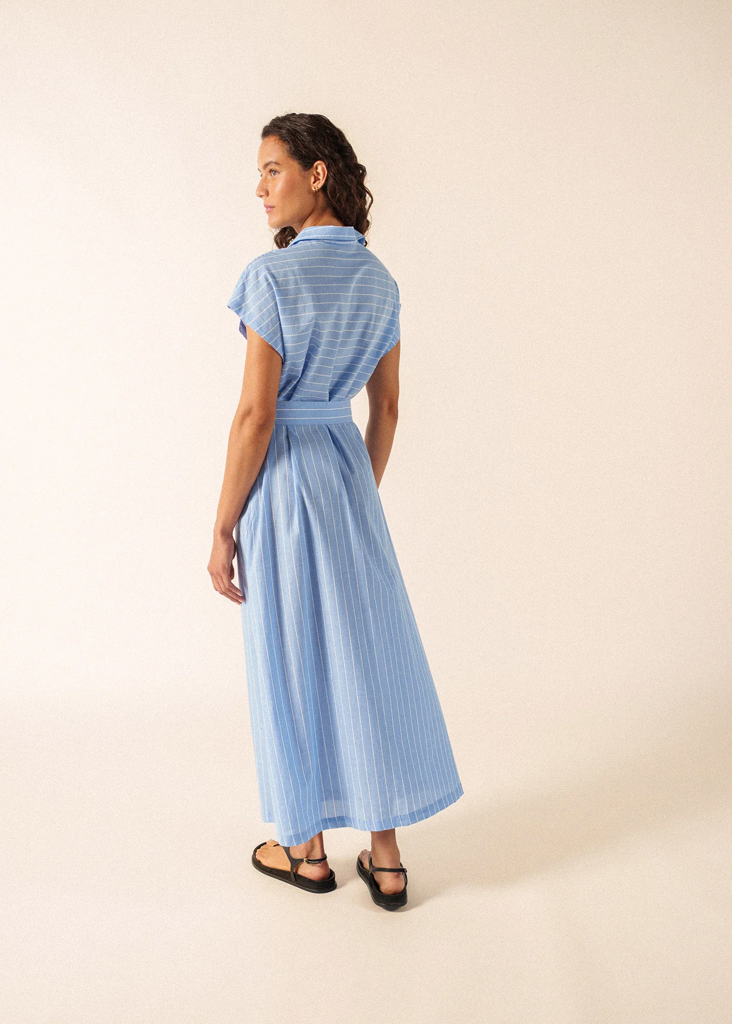 Robe Maelys (BLEU/BLANC) - Image 2