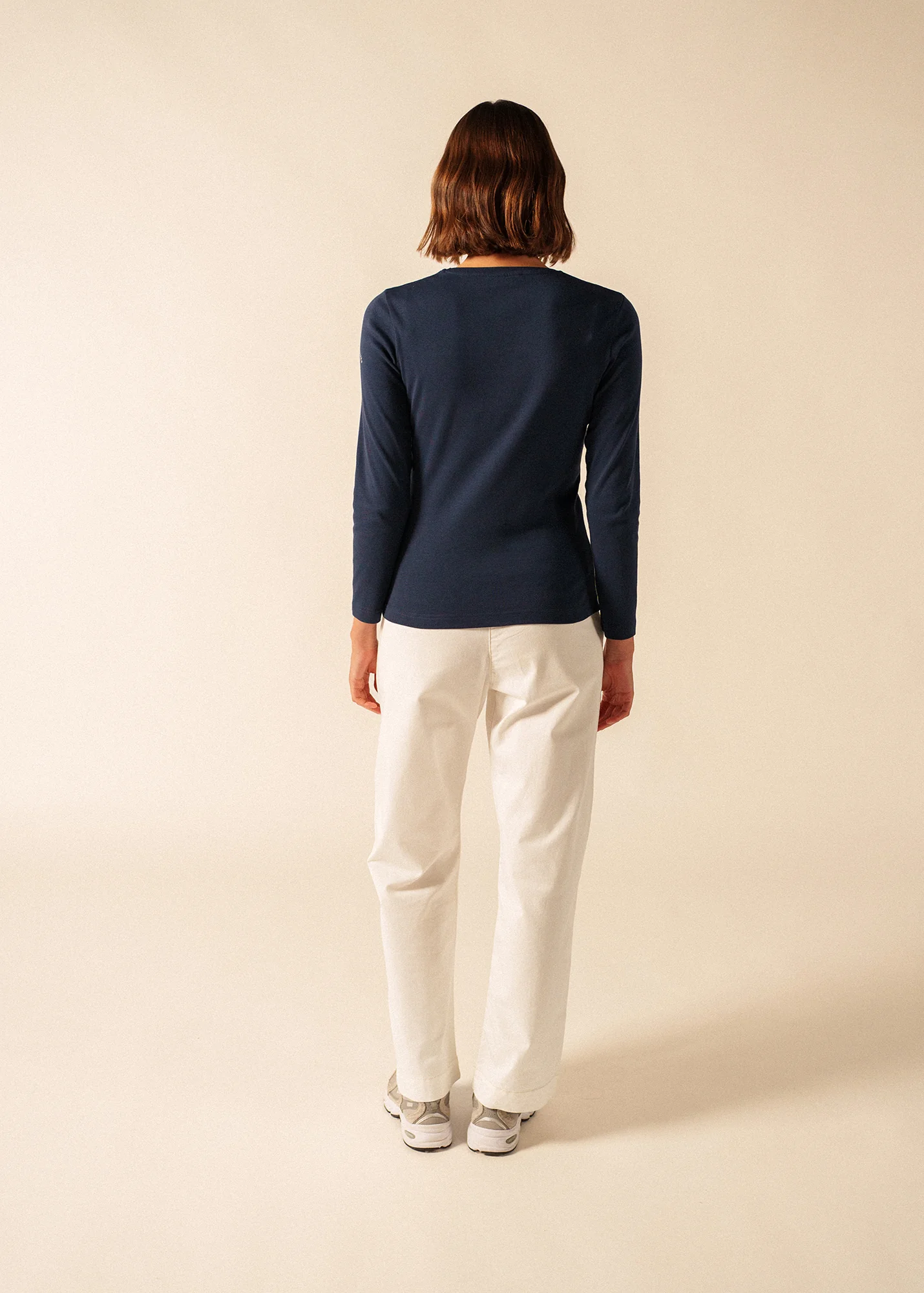 T-shirt Celina - en coton (MARINE) - Image 2
